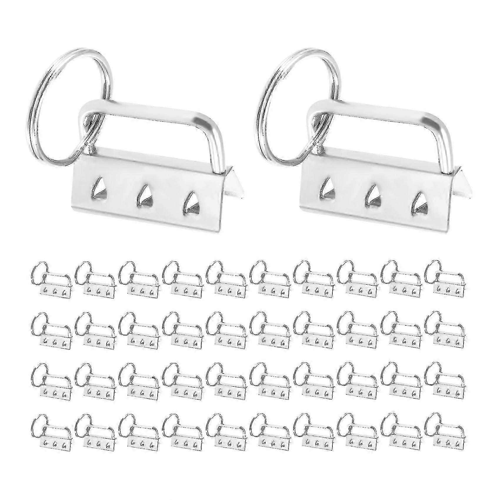 40 Piece Key Ring Hardware Bracelet Hardware With Lanyard Key Ring