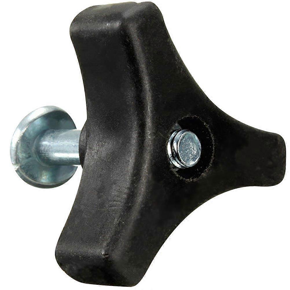 Triangle Grip for Mower Gardening Trimmer Handle Stable Triangle Structure Iron Material 1Set