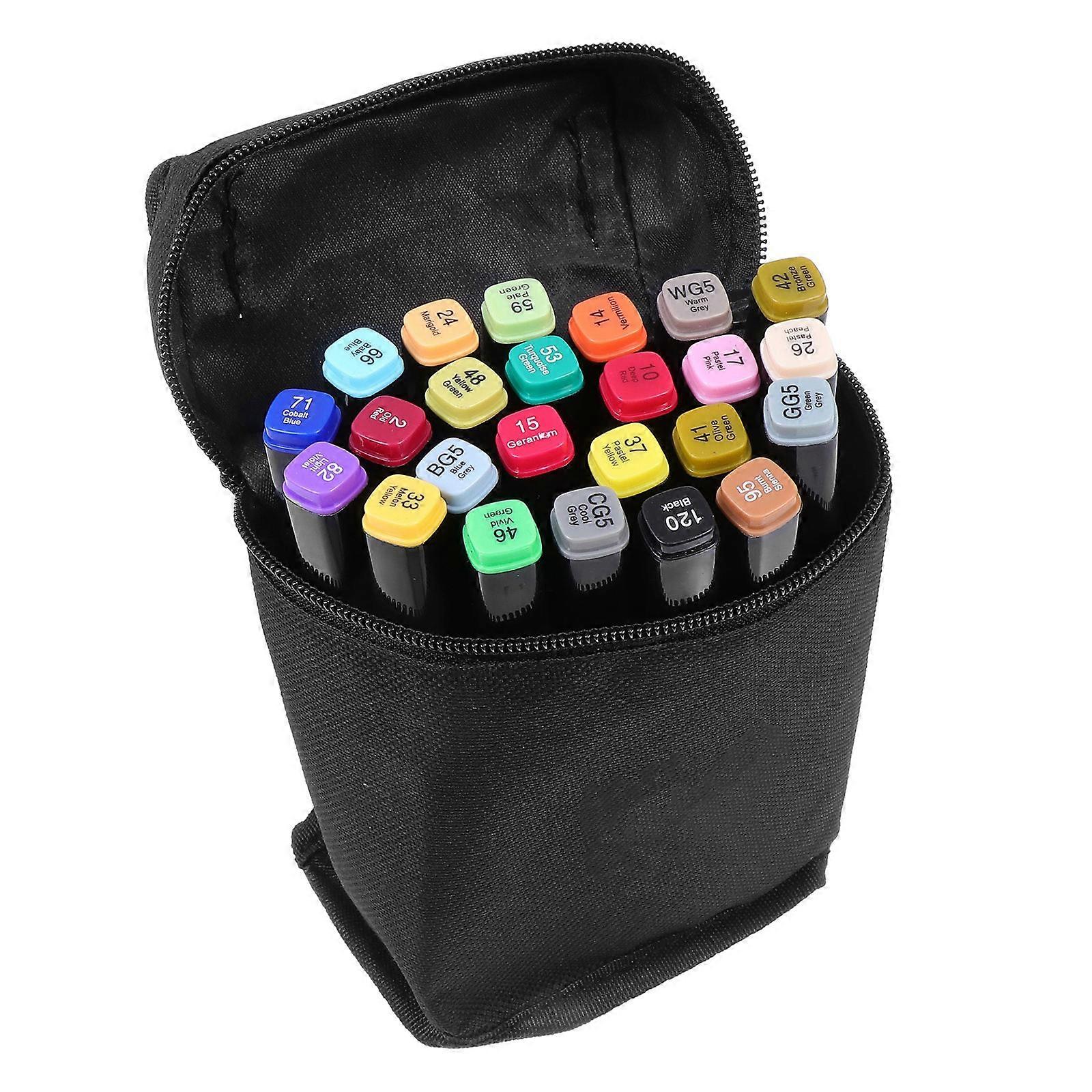 Kids Marker Pens Double End For Children Drawing Watercolor Simple Style Artists Assorted Color 1 Set