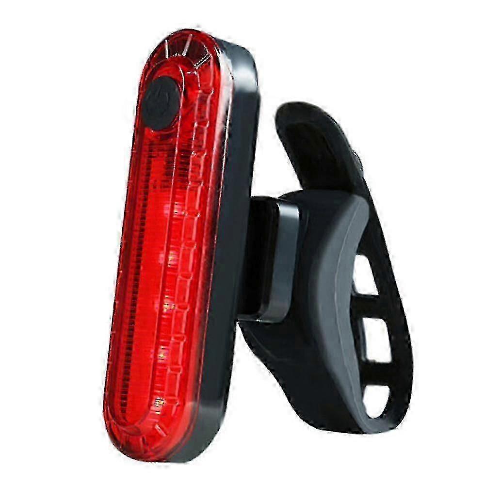 دراجة الضوء الخلفي مصباح خلفي مقاوم للماء USB قابلة لإعادة الشحن بقيادة MTB أضواء خلفية للدراجة