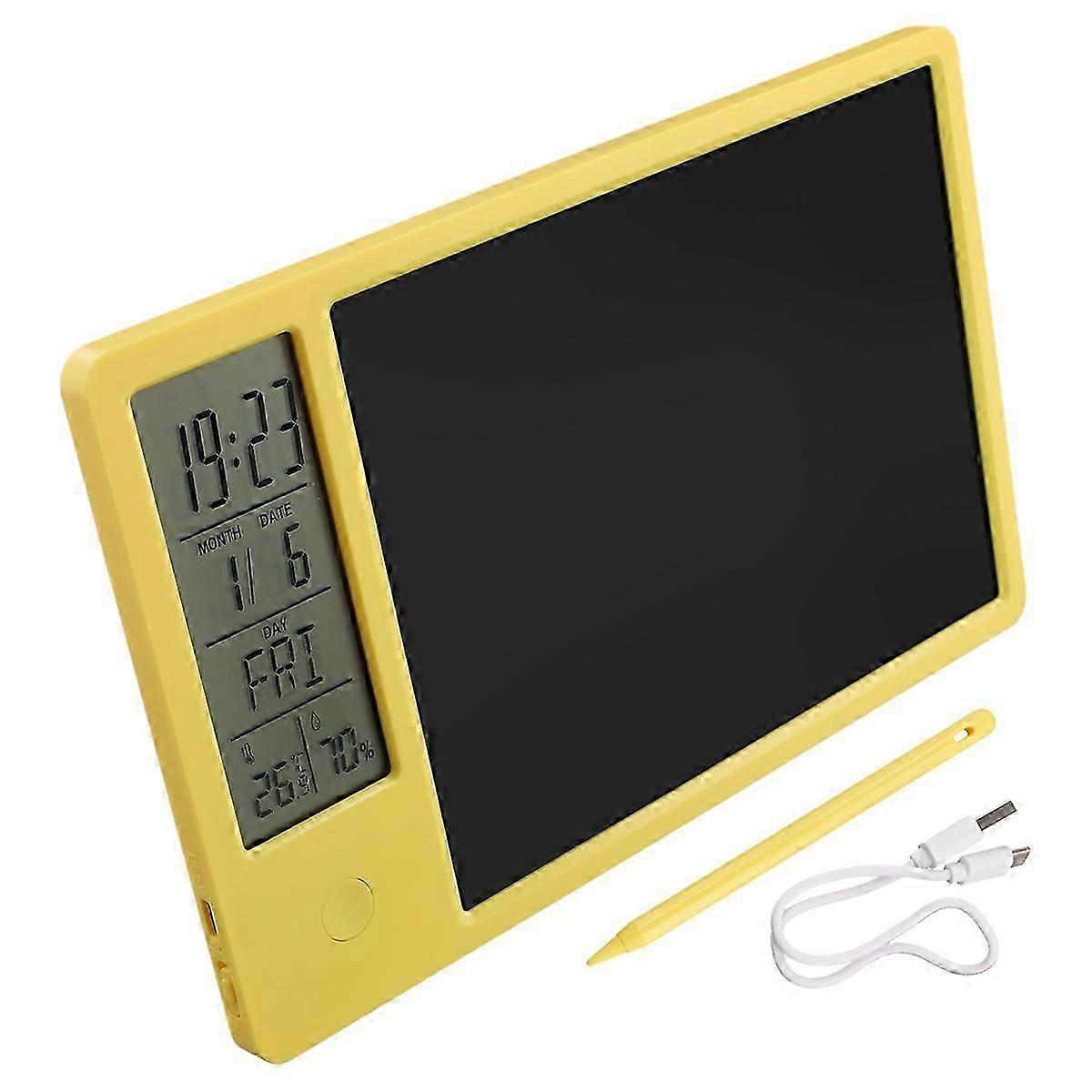 Multifunctional Electronic Desk Calendar LCD Handwriting Board,B