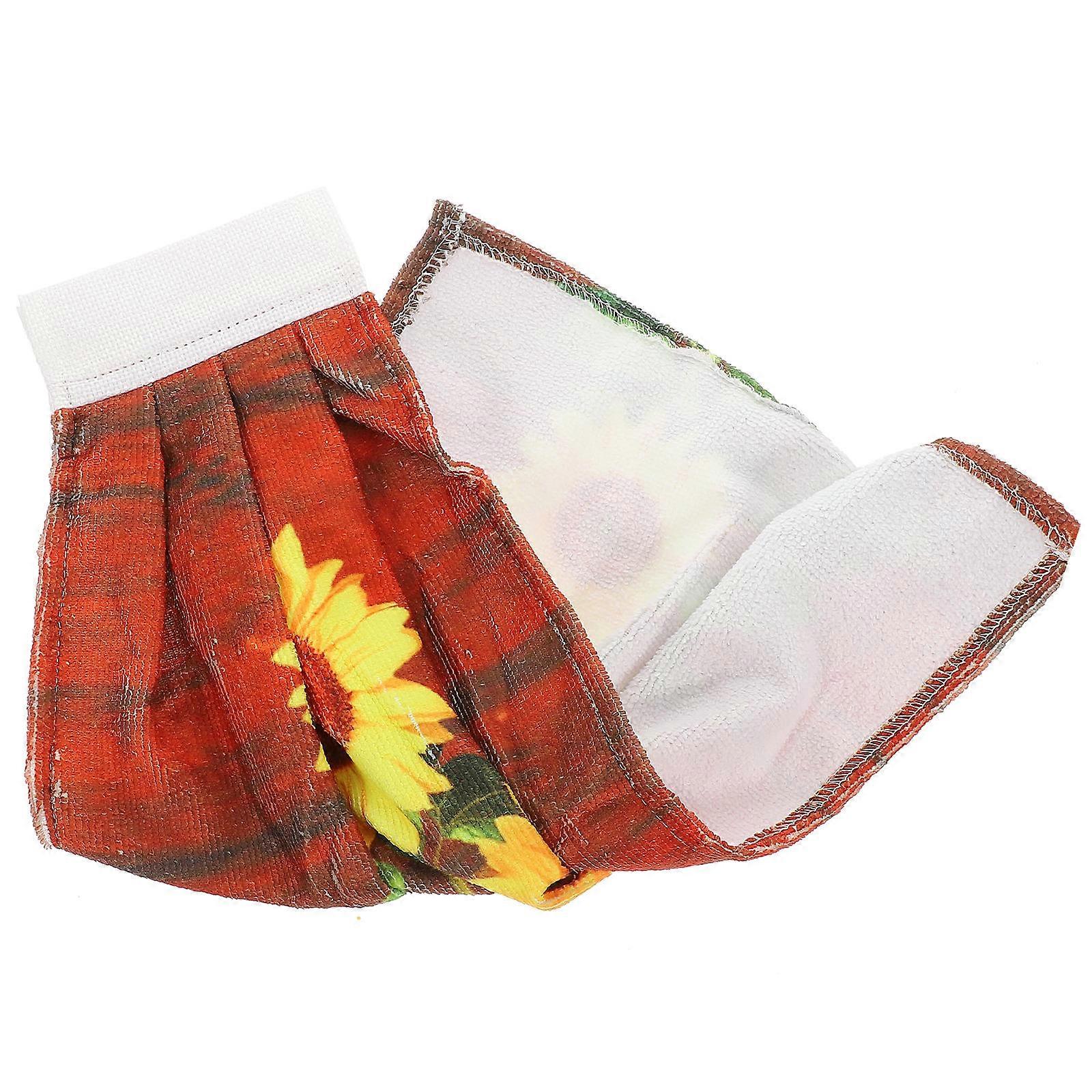 Kitchen Washcloths Hand Towel Quick Drying Microfiber for Kitchen Office SPA 1Set