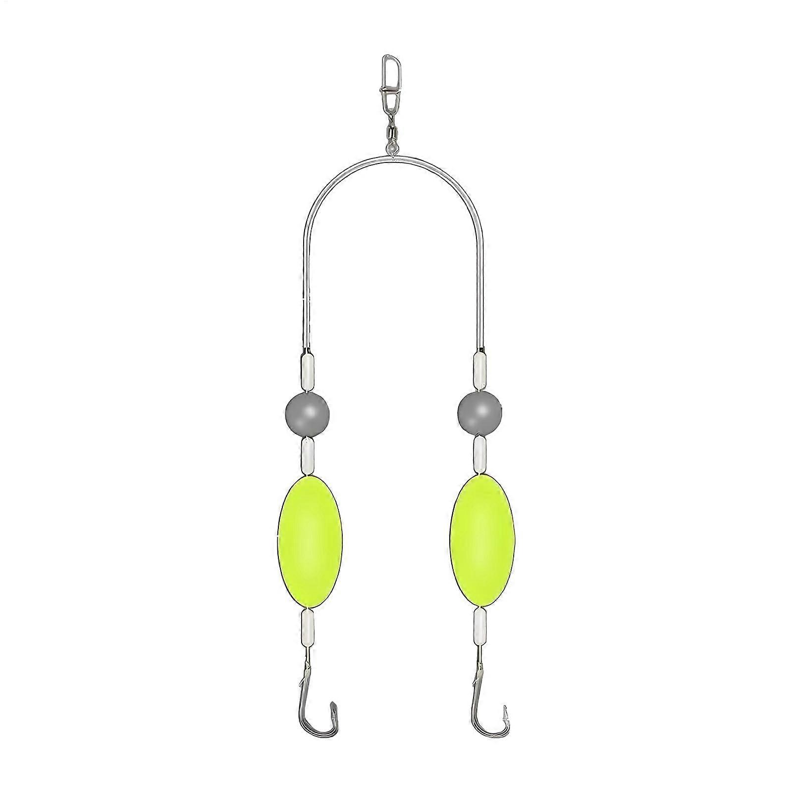 Catfish Assembly, Saltwater Fishing Hook, Flip Fish Hook, Double Hook with Inverted Base Line