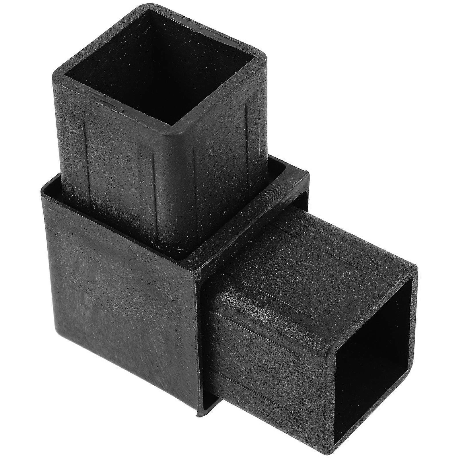Right Angle Bend Connector Plastic Shelf Tight Fixing Corner Brace Square Tubes 1Pack