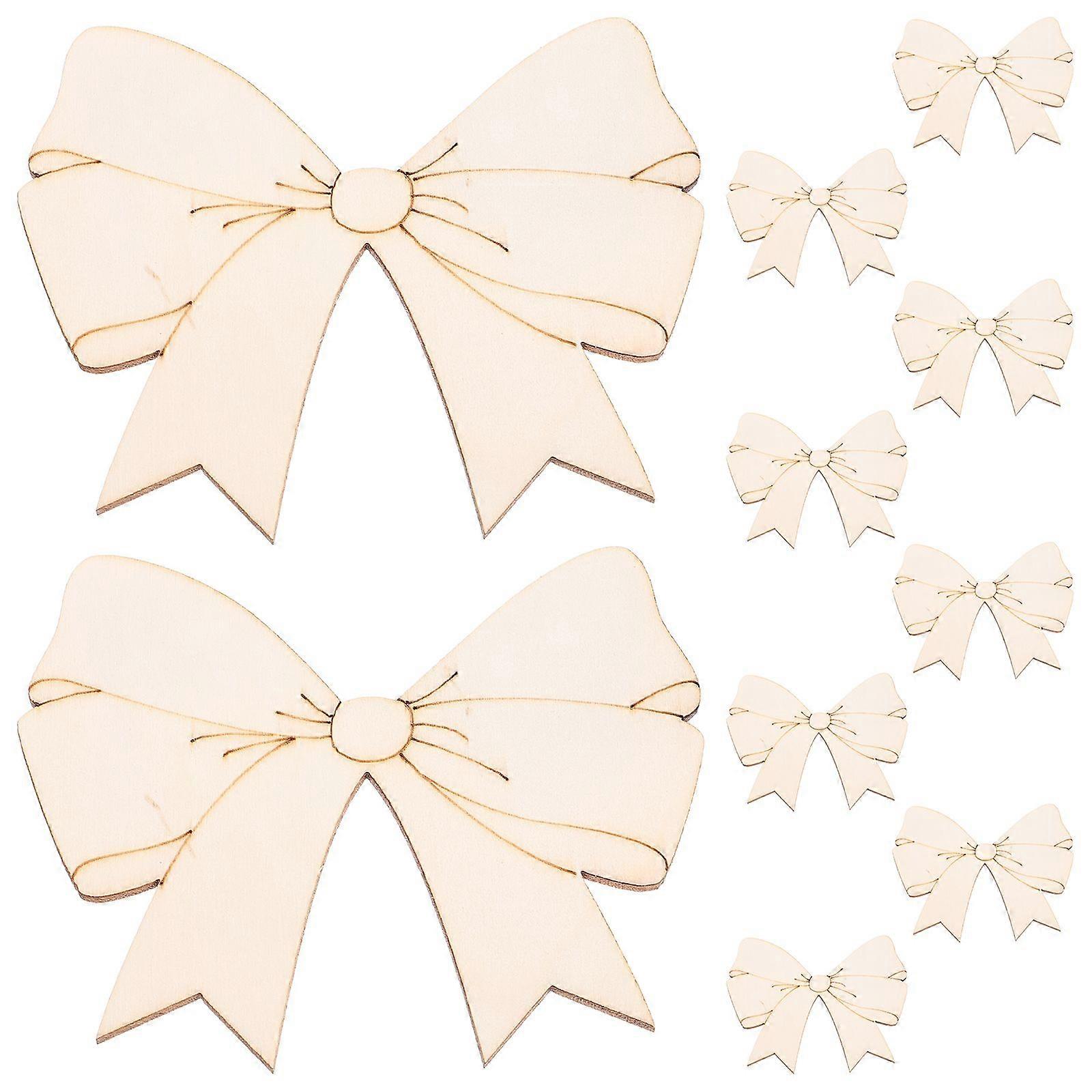 10 قطع صياغة الحرف الخشبية لوازم الحرف الخشبية مواد عقدة غير مكتملة للحرف اليدوية