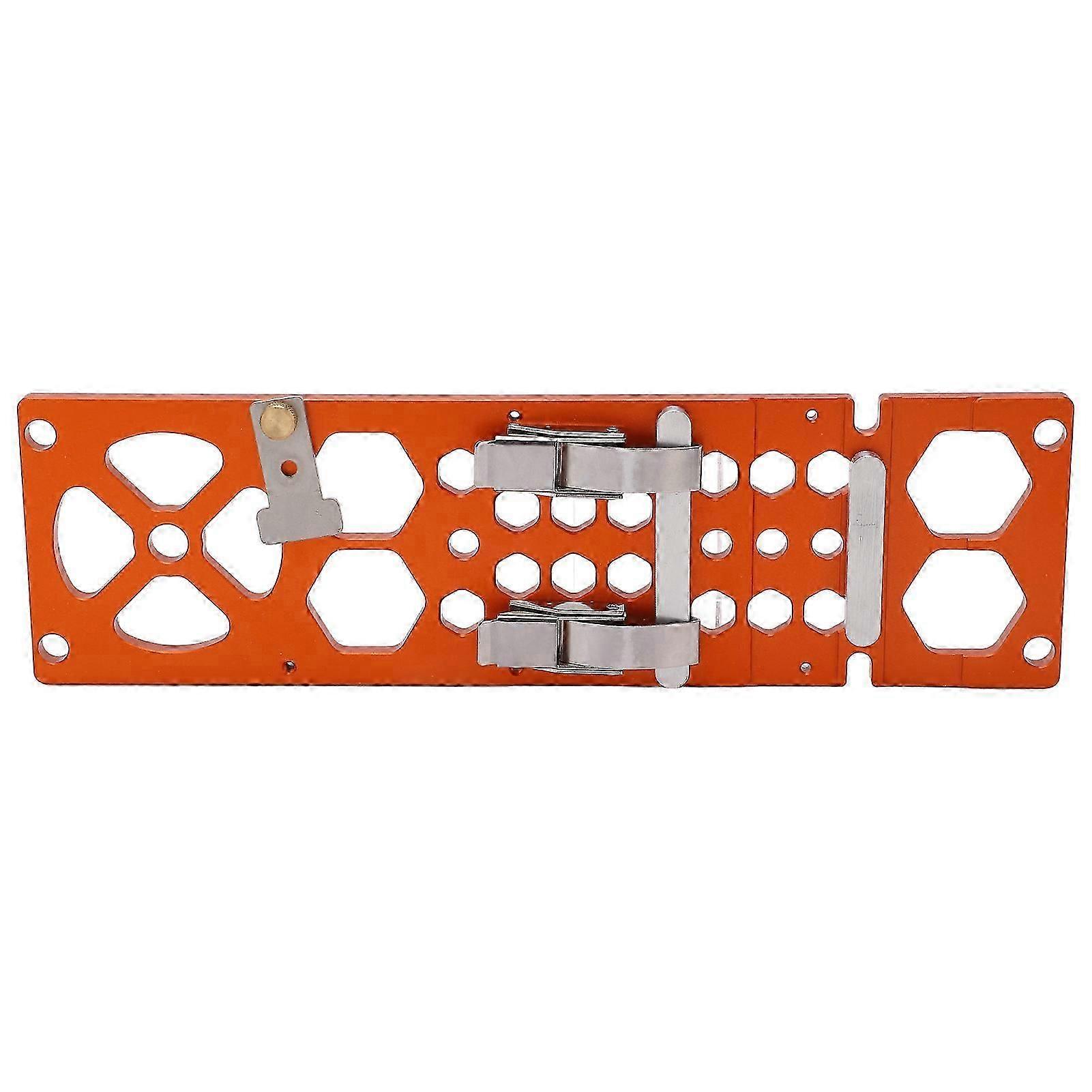 Orange Woodworking Right Angle Saw Guide Rail Hollow Design Lightweight 90 Circular Saw Guide Rail