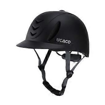 Riding Helmet with Impact-Resistant Shell, Removable Washable Lining and Adjustable Fit