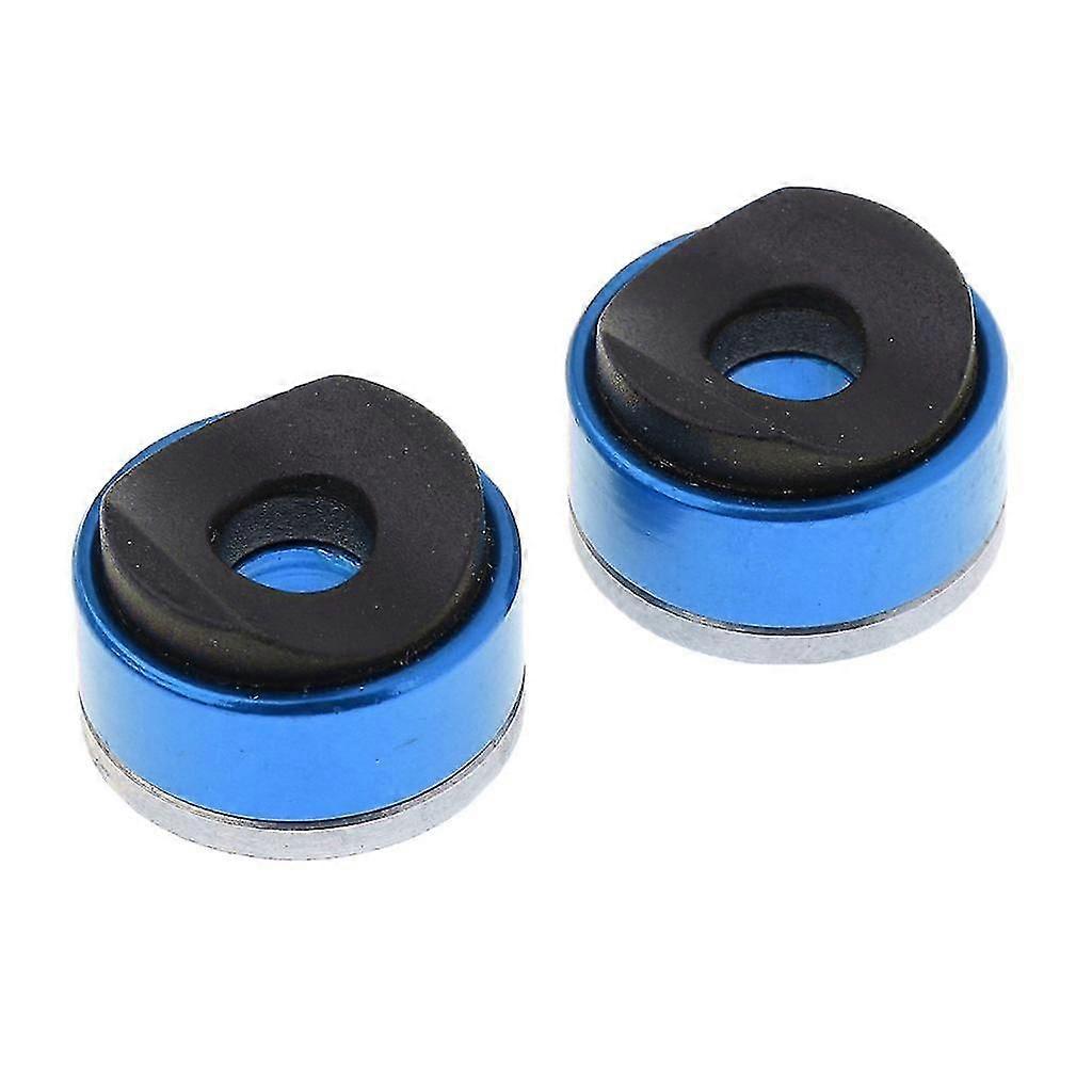 2 Pieces Bike Quick Release Clip Bolt Lever Slider Wheel Hub Skewers Parts Blue