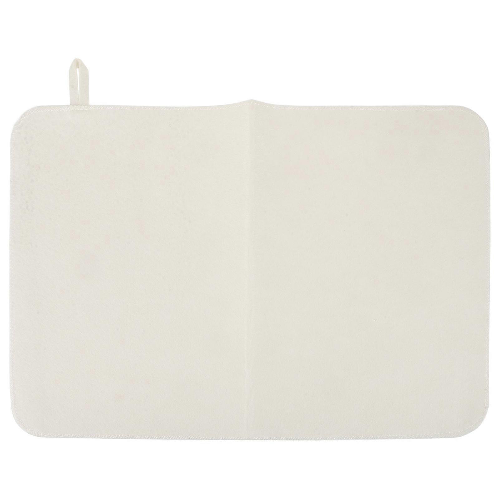 Sauna Cushion Insulation Mat Felt Sauna Bath Accessory Non-Slip Water Absorption Rectangular Design 1Set