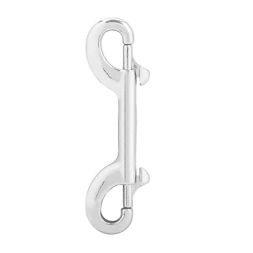 Doubleended bolt snap hooks, stainless steel doubleended snap hook clips for diving, connecting diving equipment, pets, and keycha.