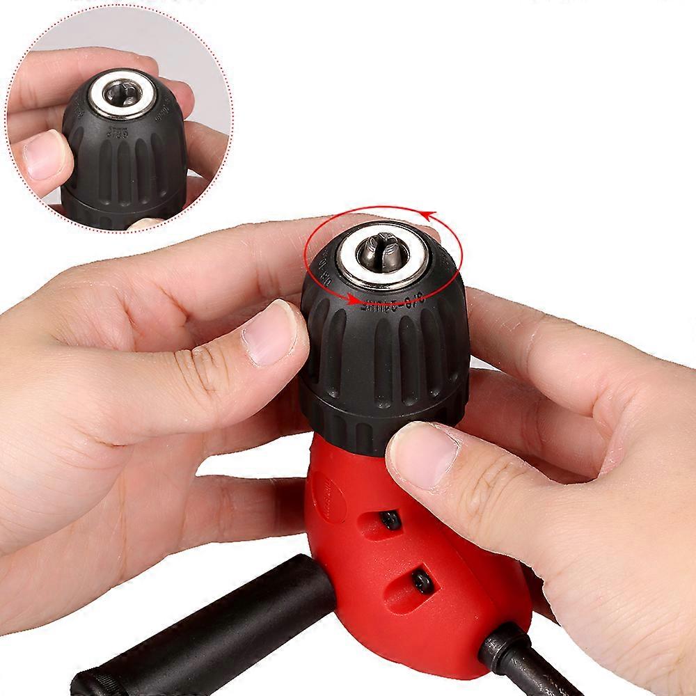 جودة عالية المهنية 0.8-10 ملليمتر 90 درجة جولة عرقوب الزاوية اليمنى منحنى تمديد تشاك محول الحفر مع 9.5 مم عرقوب 3/8 بوصة تشاك