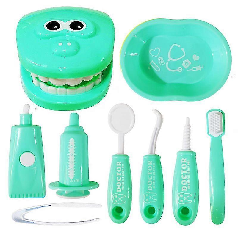 Nová 9-dielna mini detská zubná hračka