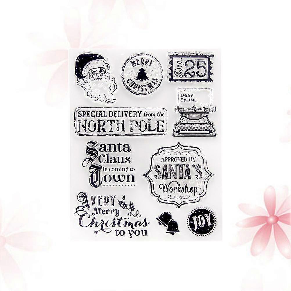 Francobolli trasparenti Set T1323 Crafting Progetti Scrapbooking Supply 18x14x05cm Materiale trasparente per 1Set