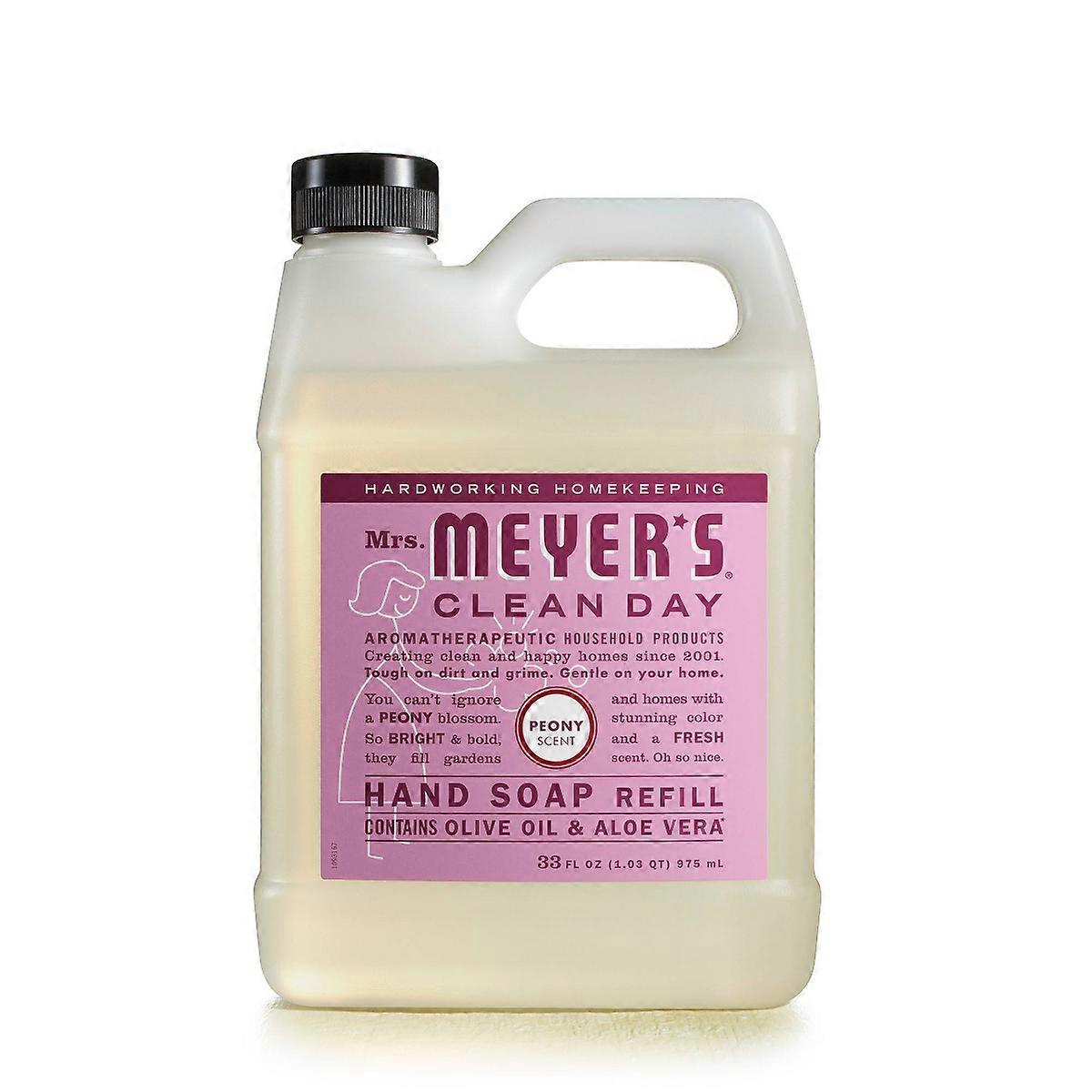Mrs. Meyer's Clean Day 牡丹洗手液补充装 - 33 液量盎司