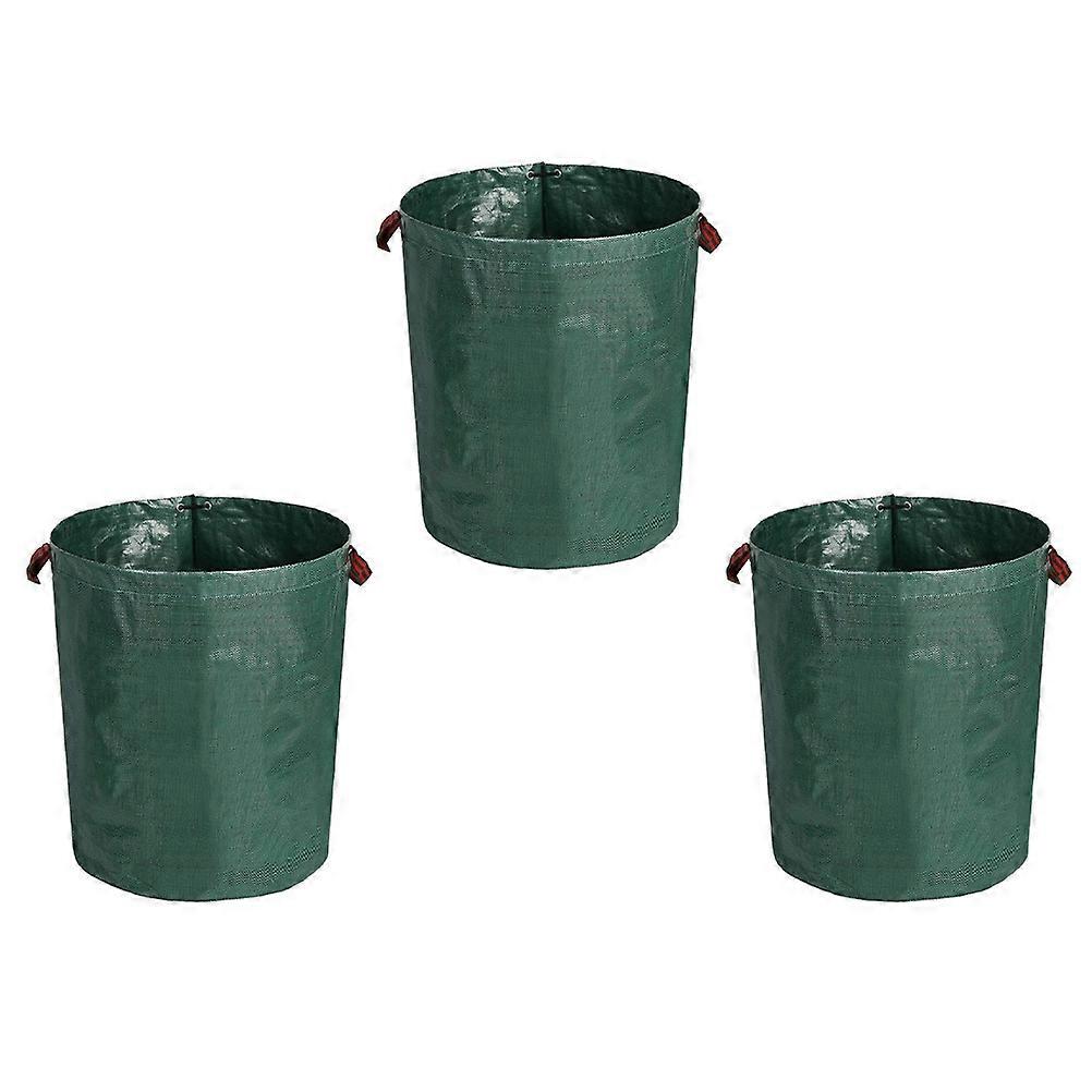 Lawn Trash Bag Versatile Garden Trash Folding Storage Bags Assorted Color 76x45cm Storage 3Pack