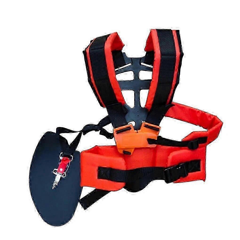 Adjustable Lawn Mower Harness Strap Double Shoulder Labor Saving Pruner Belt