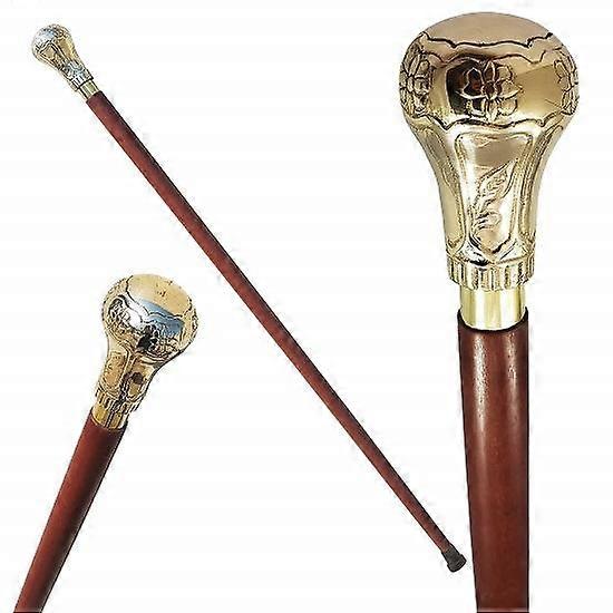 Knob Handle Wooden Walking Stick Cane with Rosewood Stick