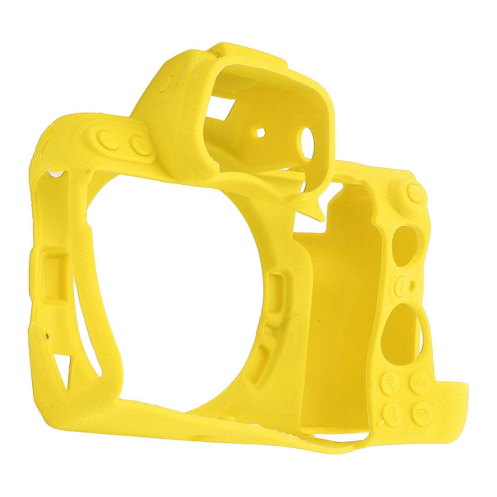 Camera Silicone Case Ultra Thin Lightweight Soft Silicone Case Cover For Z5 Z6II Z7II Yellow 