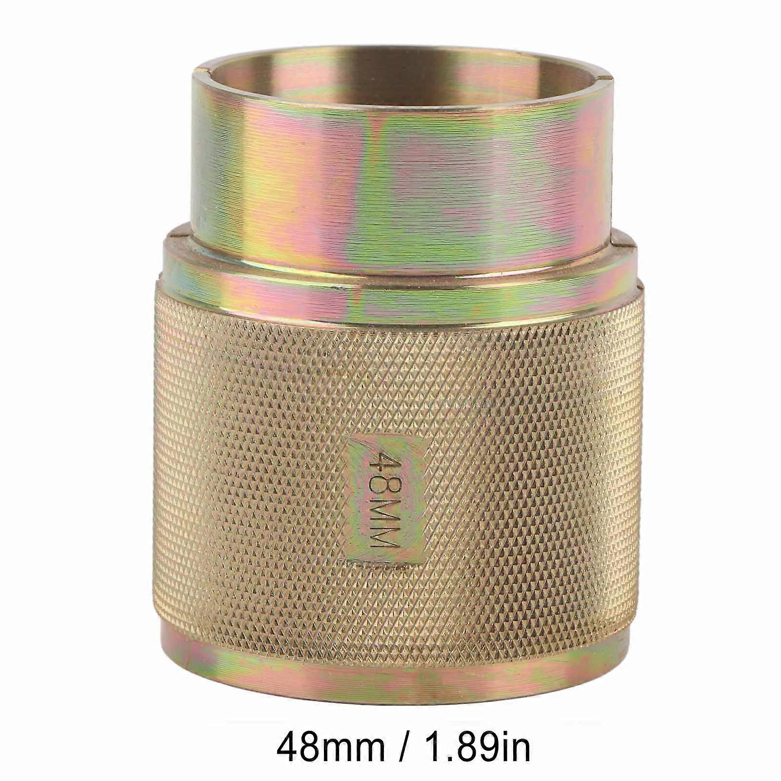 Motorcycle Fork Seal Driver Tool Split Design Carbon Steel for Traditional Inverted Front Forks 46mm/1.81in 47mm/1.85in