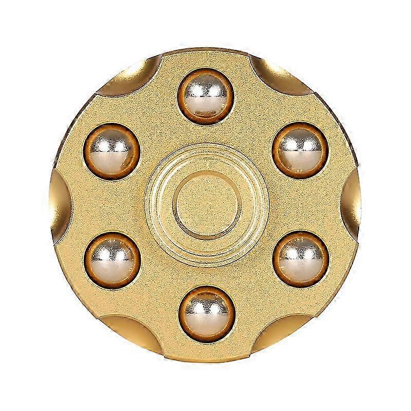 Metal Fidget Spinner and Cube Chain Toys, Small Sensory Gadget for Focus and Stress Relief, Low Noise Desk Spinning Top Toy
