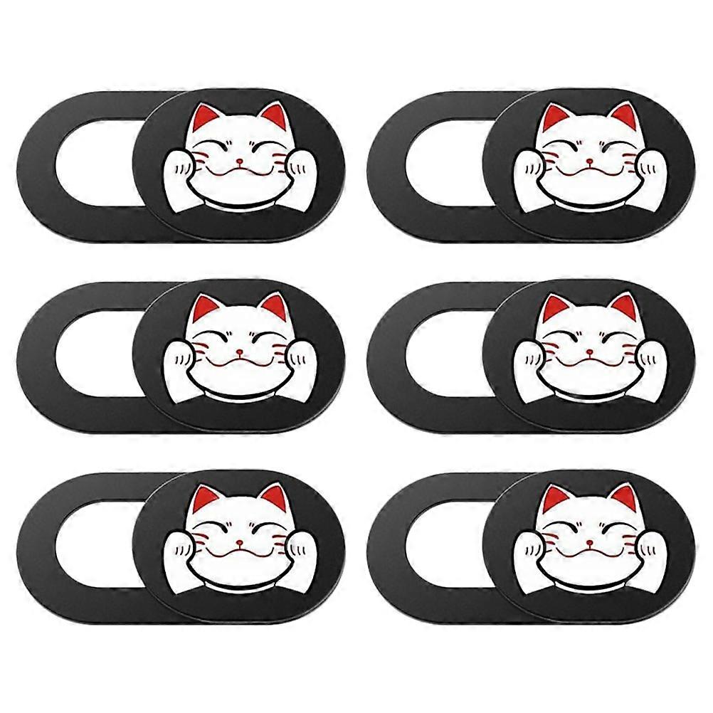 6PCS Webcam Cover Sliders for Laptop, Ultra Thin Privacy Protection, Easy to Use, Compatible with MacBook and Tablets, Secure Your Privacy Anytime