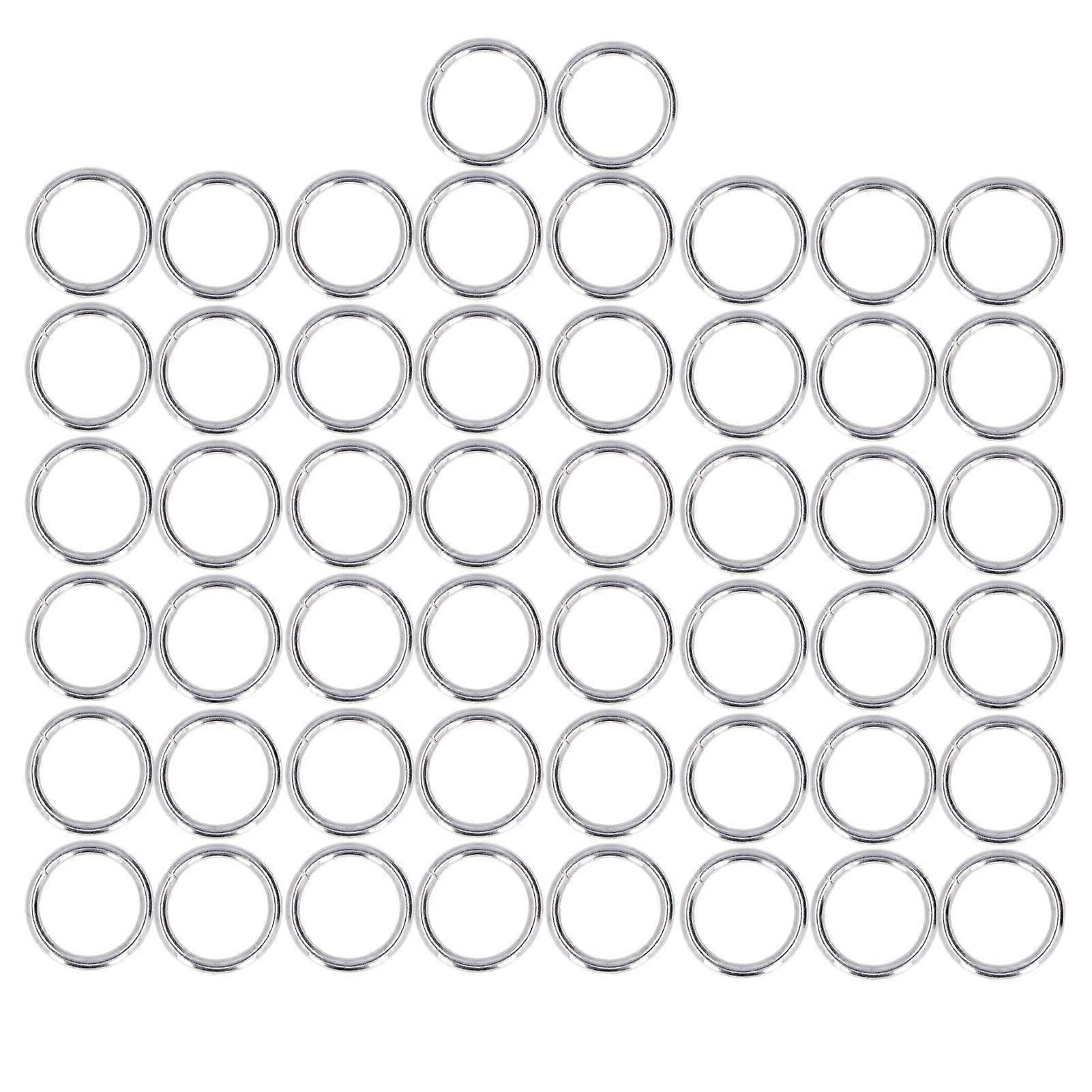 2025 Πιό πρόσφατο μοντέλο 50Pcs μεταλλικών δαχτυλιδιών ανθεκτική εξαίσια πολυλειτουργική φθορά