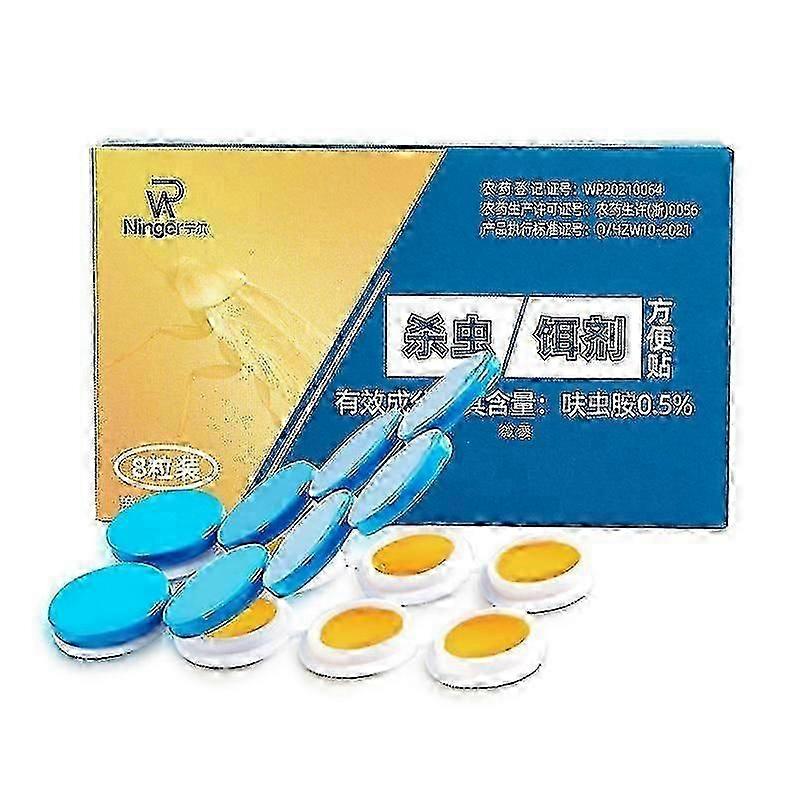 cockroach medicine household size cockroach kitchen bedroom cockroach convenience patch cockroach bait patch (5 boxes)