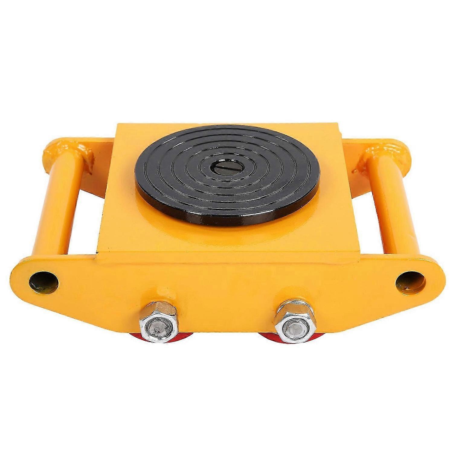 Machinery Mover Industrial Machine Skate Dolly with 360Rotation Cap and 4 Rollers for Moving Equipment 6T Load