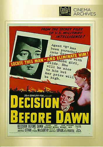 Decision Before Dawn [DVD] [1951] [Regio DVD - Region 2