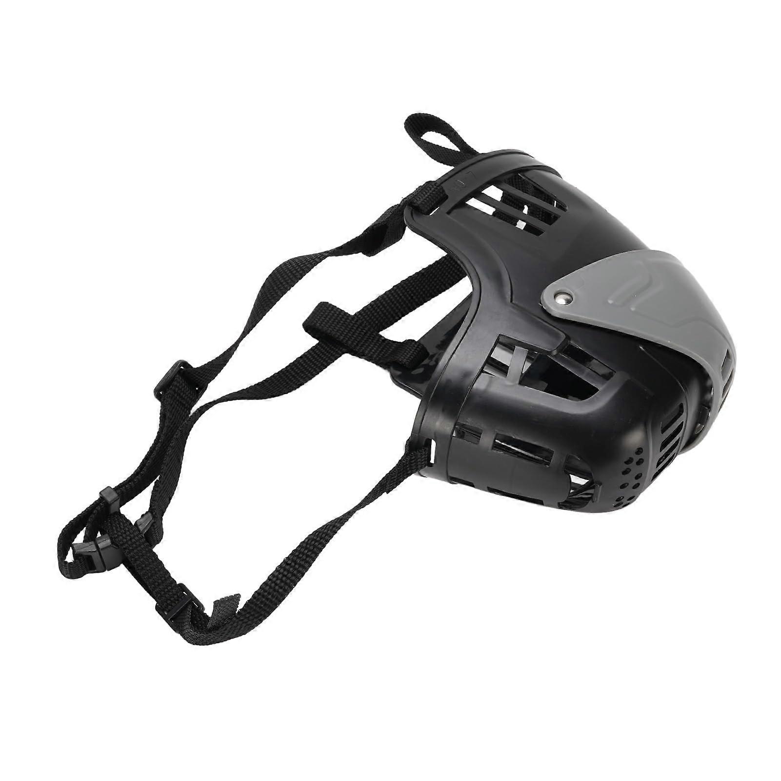 Adjustable Breathable Plastic Dog Muzzles with Creative Design, Preventing Barking and Biting, Maintaining Harmony and Calm for Proper Eating Habits