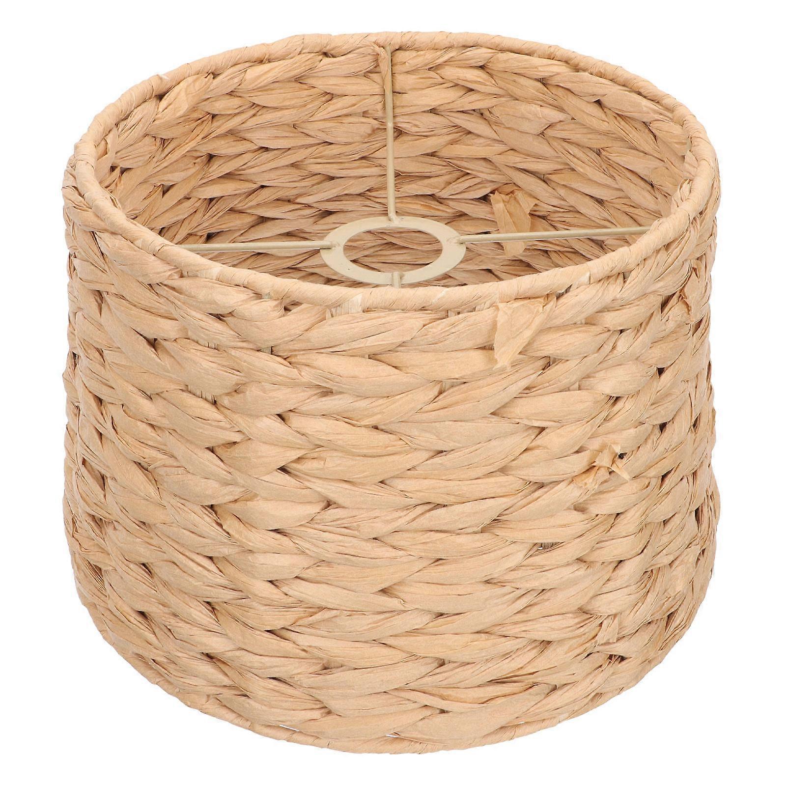 Paper Rope Woven Lantern Lampshade Ceiling Light Cover for Decor