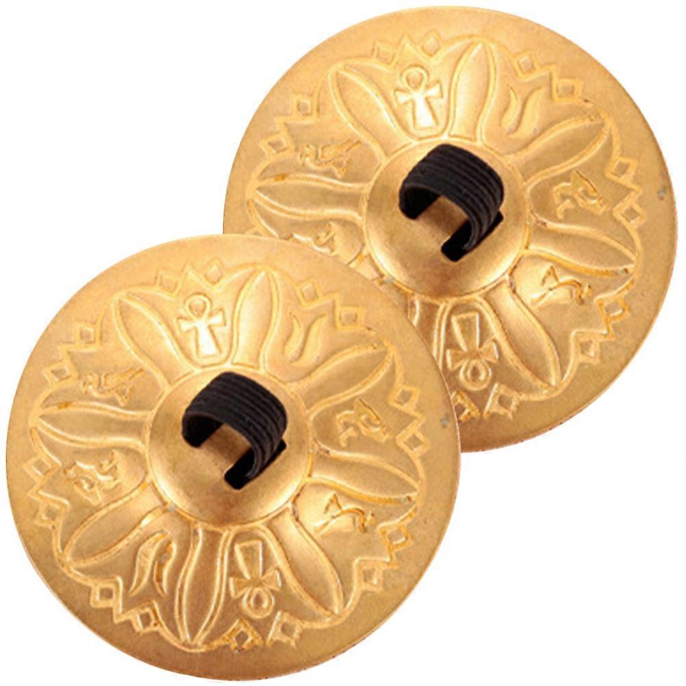Copper Finger Cymbals for Belly Dance – Durable, Musical Instrument for Performances and Dance Classes, Easy to Use and Clean