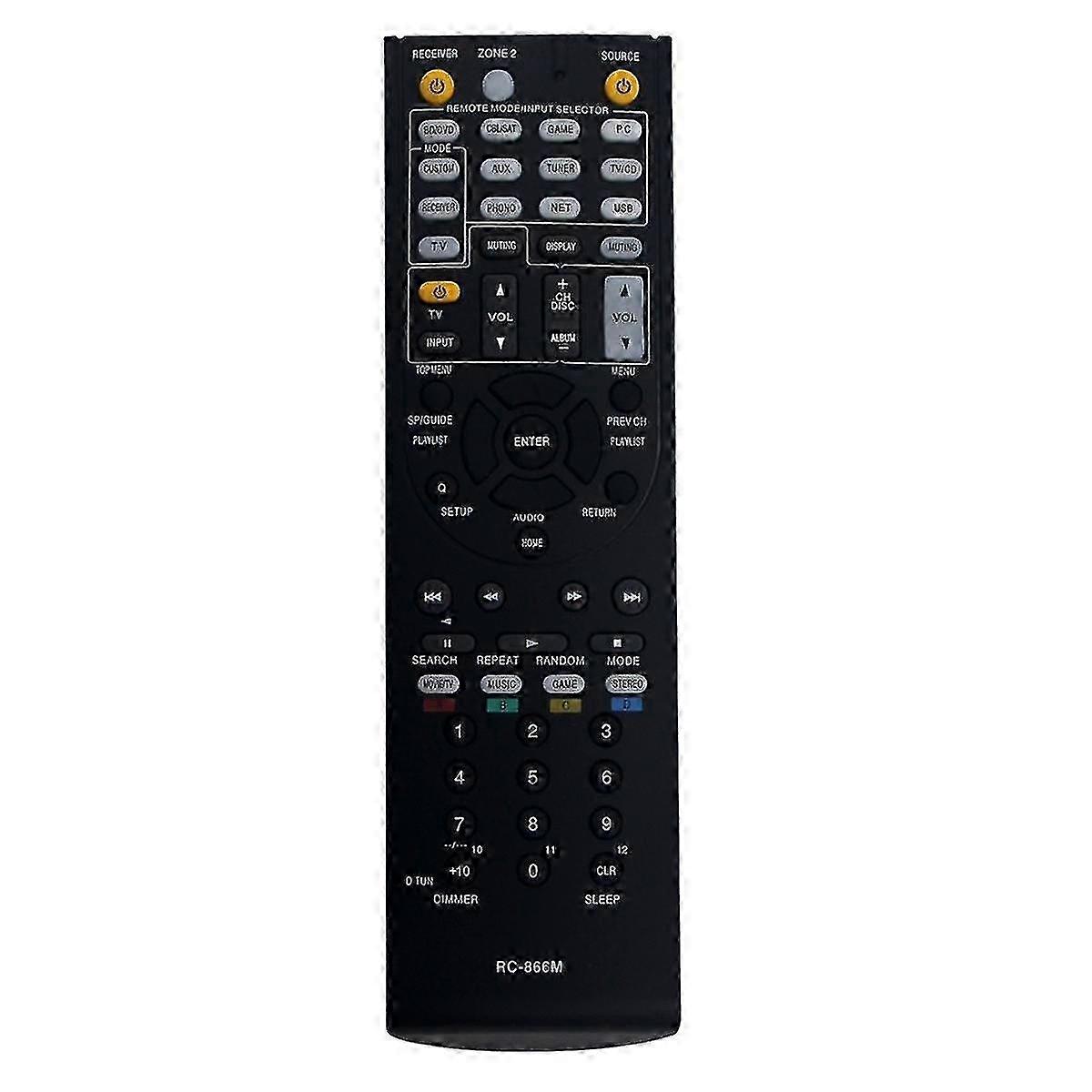 Replacement Remote Control Compatible with AV Receiver RC-866M, TX-NR626, HT-RC560, RC-868M, HT-S5300, HT-S6300, HT-S7300 & HT-R391