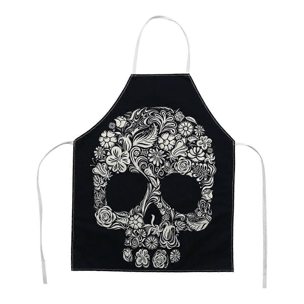 Adjustable Strap Apron Breathable Hanging Neck Pinafore Grease Resistant 68x55x0.1cm 1Pack