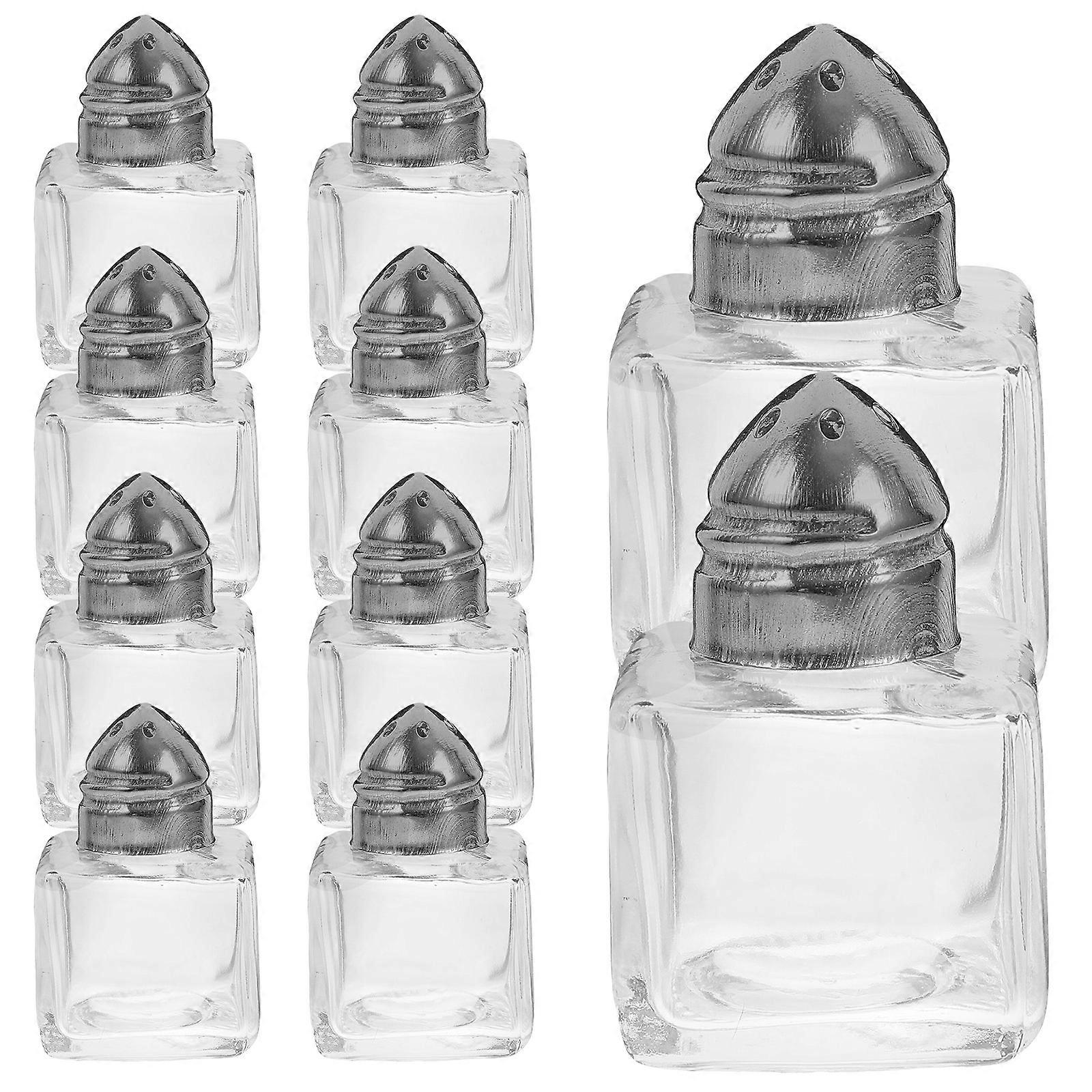 Small Spice Shaker Mini Salt Portable Spice Dispenser Home Kitchen Use 10Pcs