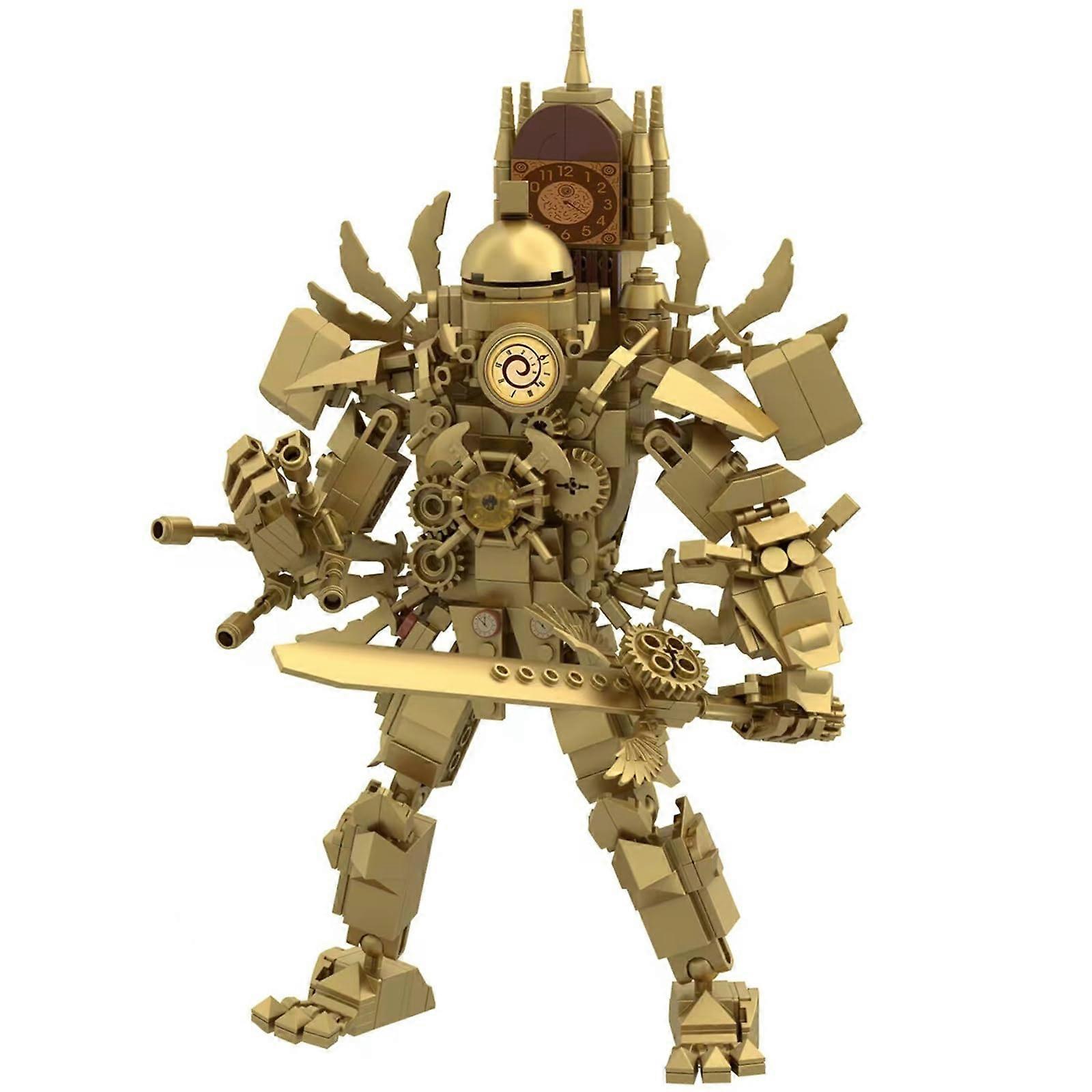 Upgraded Titan Speaker Man, Titan Cameraman Upgraded, Upgrade Titan Drillman, Titan Clockman