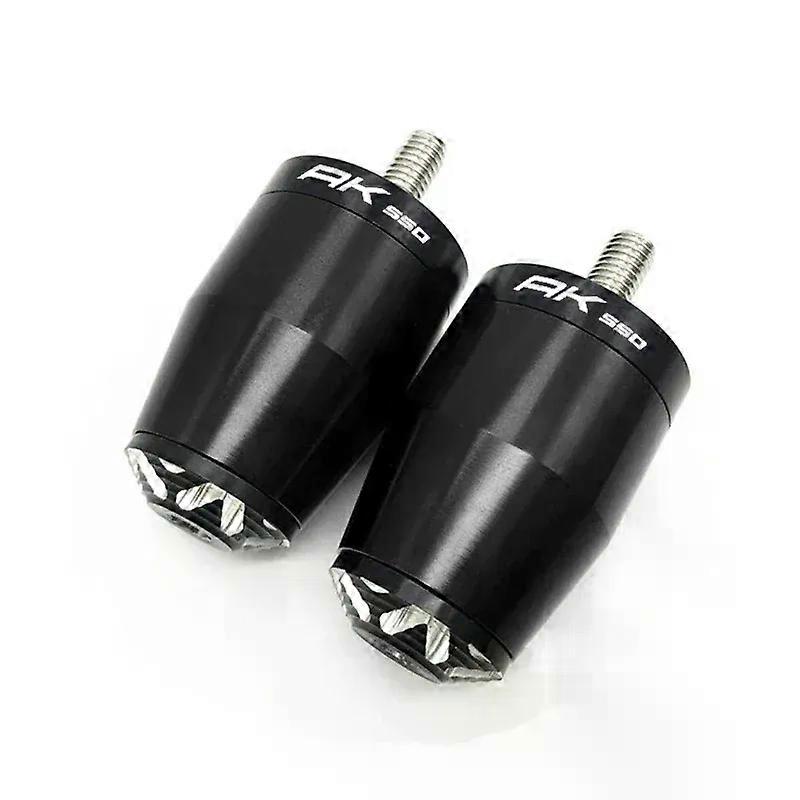 For KYMCO AK 550 AK550 2017-2025 Motorcycle Accessories CnC Handlebar Grips Handle Bar End plug gold Anti Vibration