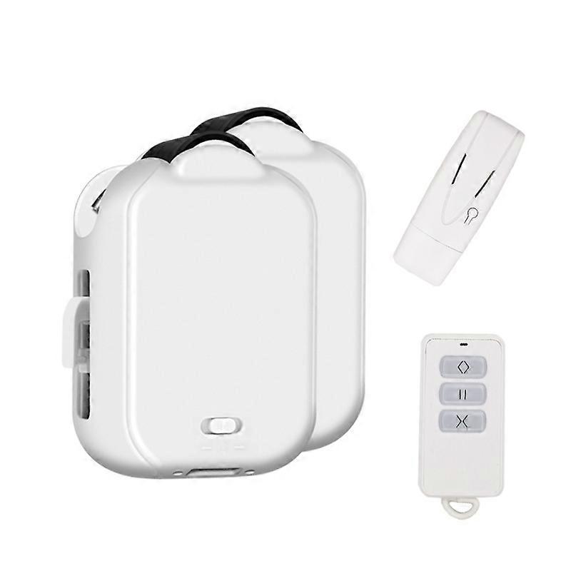 X101 Smart Curtain Machine, Style: Track Model Double Host+Gateway Track Model Double Host+Gateway
