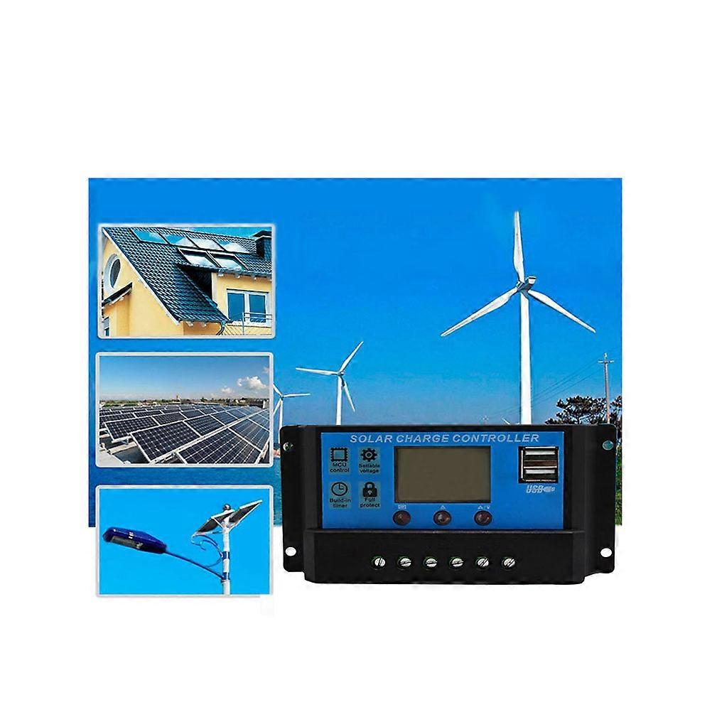 Voltage Display with Usb for Solar Energy System Application Featuring Pwm Charge Management 1Set