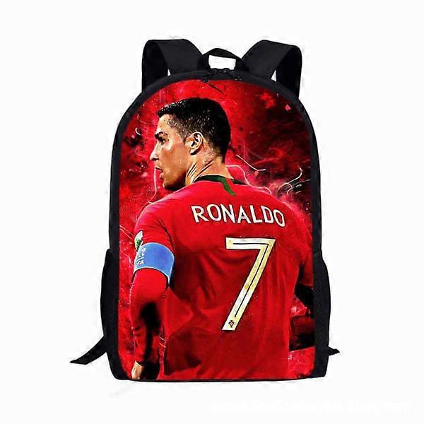 17" Single Layer School Bag Ronaldo School Bag Large Capacity
