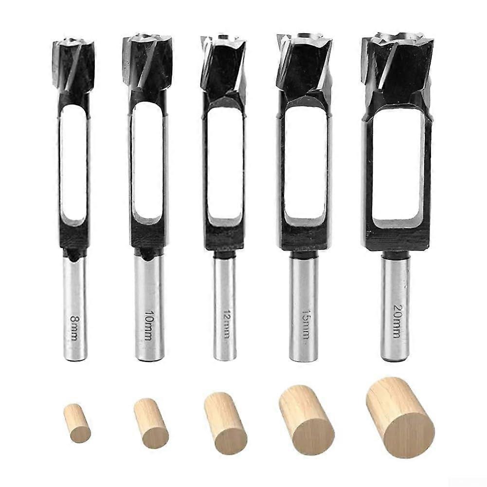 Dowel Tenon Drill Bit Set with Multifunctional Functions, Addition to Your Woodworking Kit