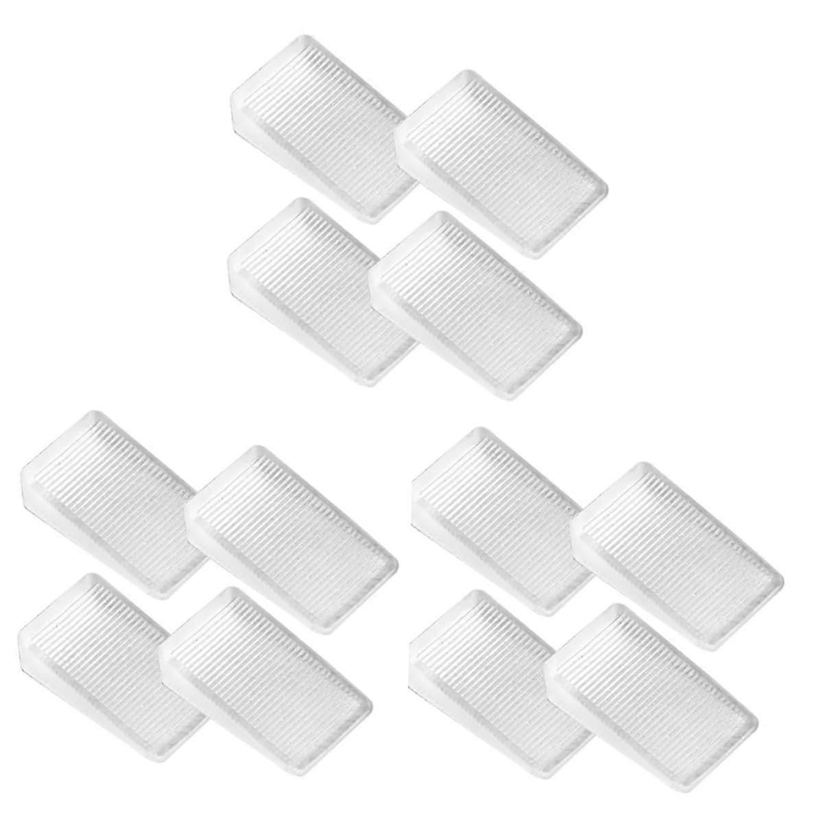 12 Pieces Table Discs Soft Furniture Wedge Leveler Home Furniture Levelling Discs