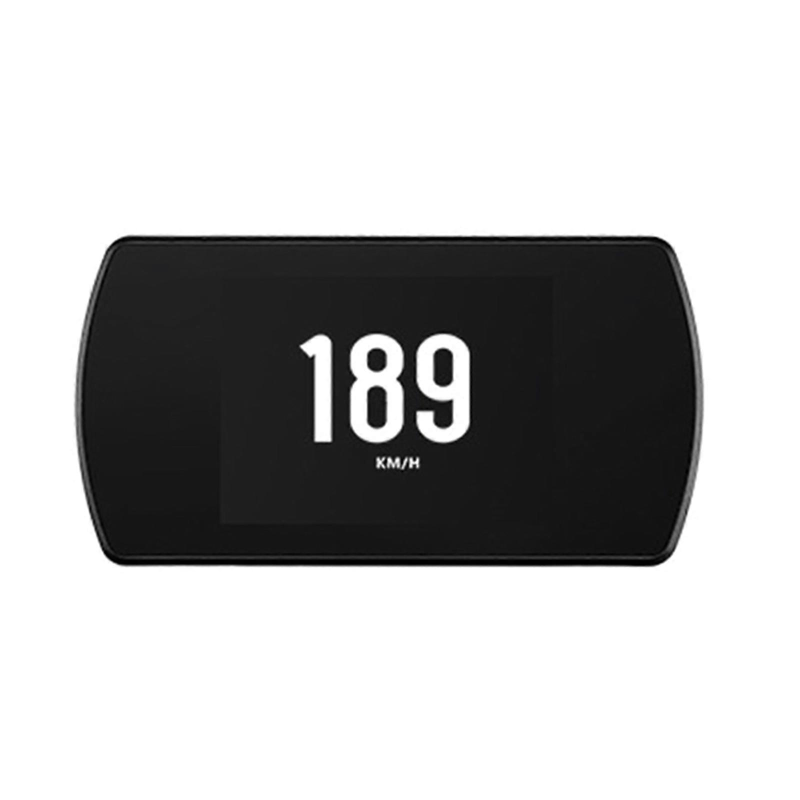 HUD Head-Up Digital Display Universal Alarm Reminder Meter Speedometer Electronics Speed Clock Car Mileage Information Multicolor