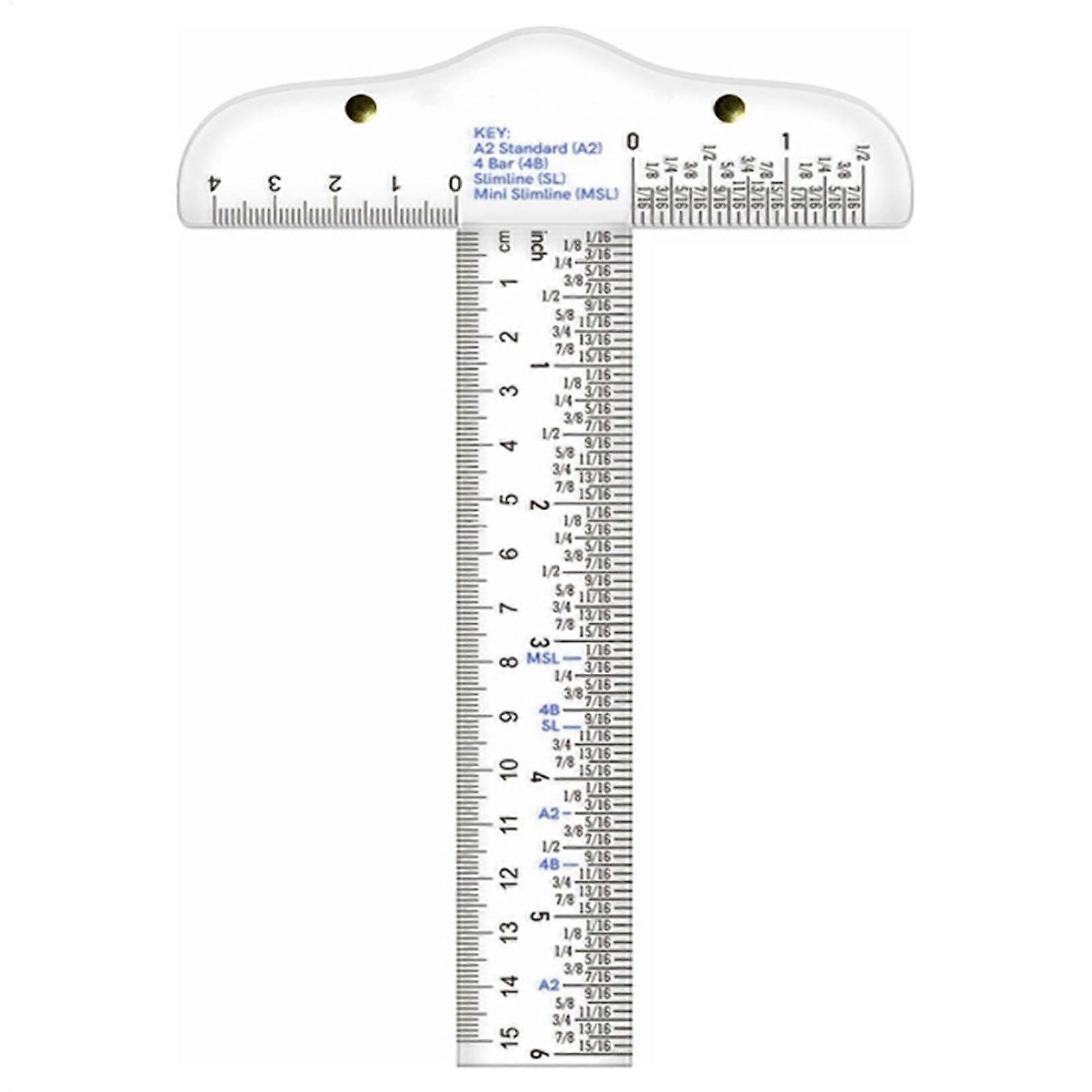 Acrylic T Ruler for Drawing and Measuring