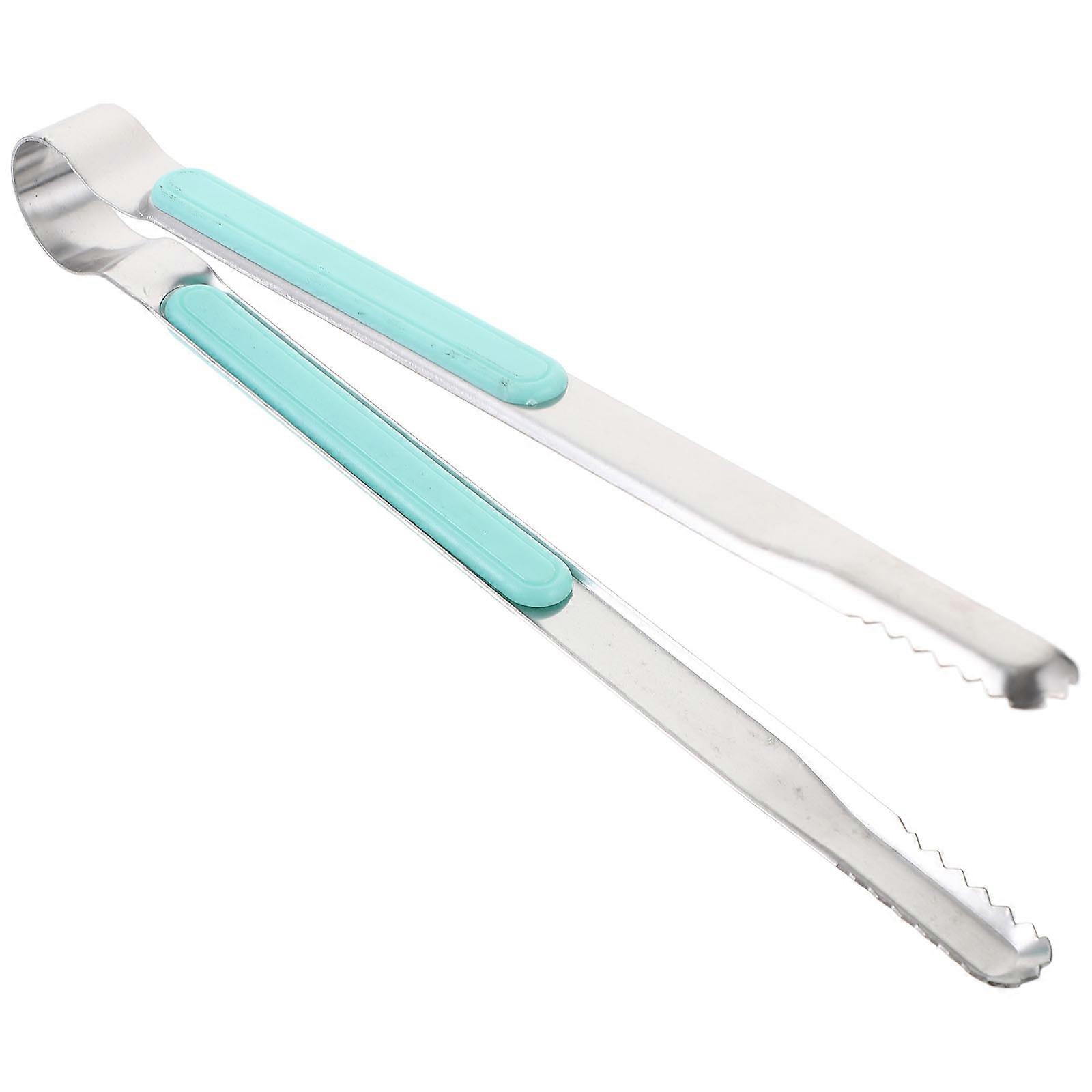 Steel Tongs Kitchen Chopstick Tongs Food Serving Skin Friendly Edge General Users 1Pack