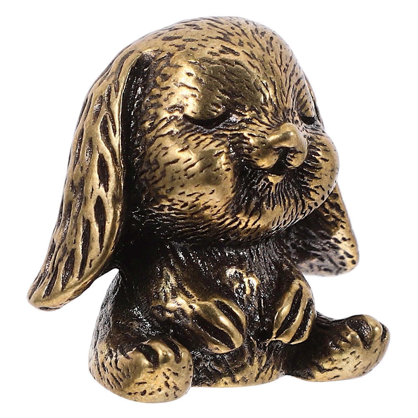 Wardrobe Handle Drawer Pull Rabbit Shape Brass Material Furniture Upgrade Interior Design 2.70X2.60X2.50CM 1Set