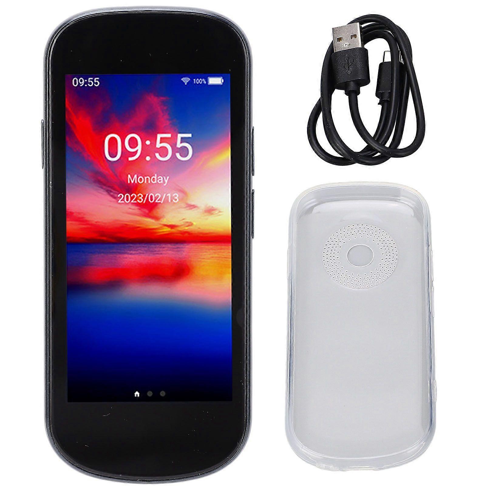 Language Translator Device Real Time 4.0 Inch Touch Screen Photo Voice Translator with 137 Languages for Business Learning Travel