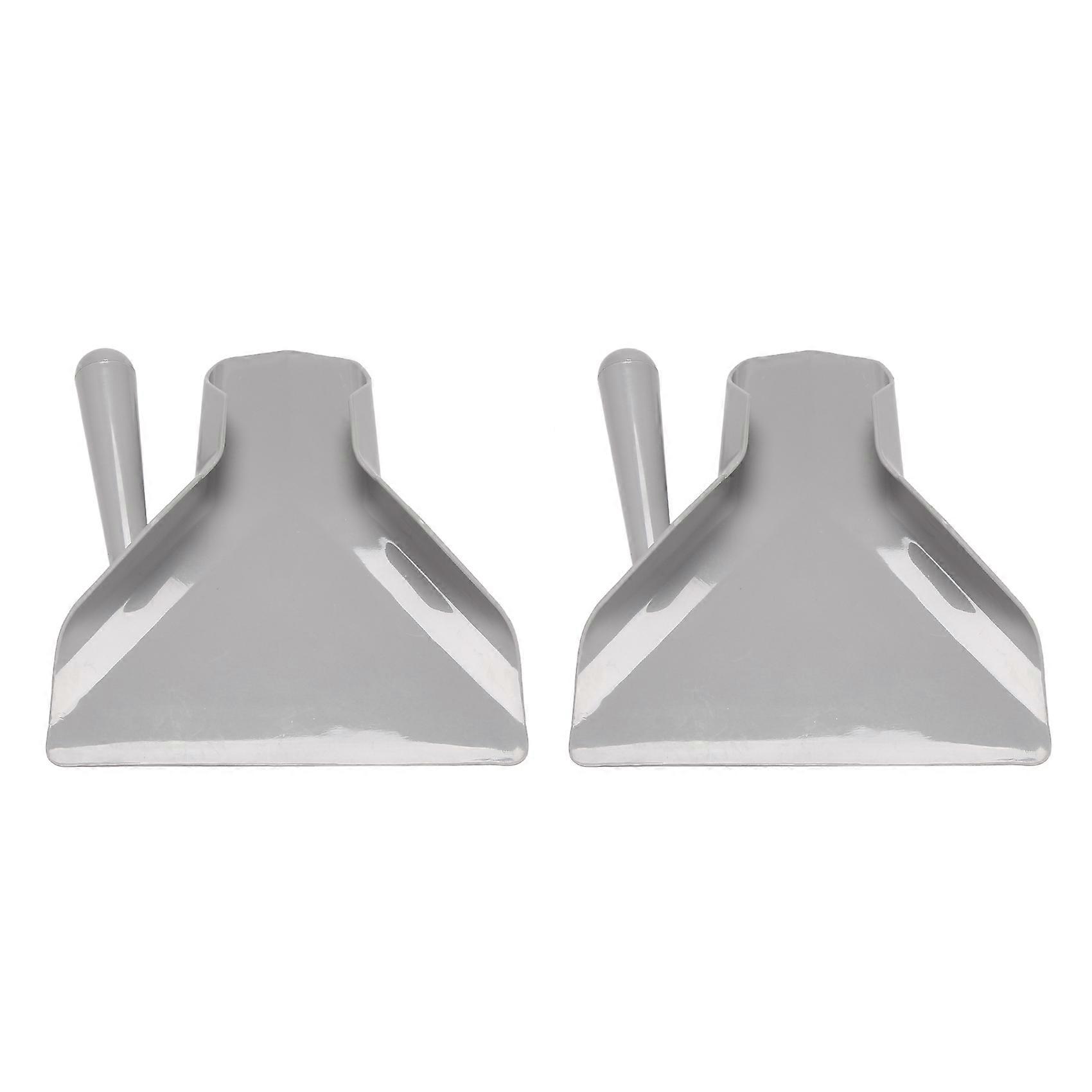 塑料薯片勺炸薯条铲子装载机薯片包装铲漏斗爆米花快餐