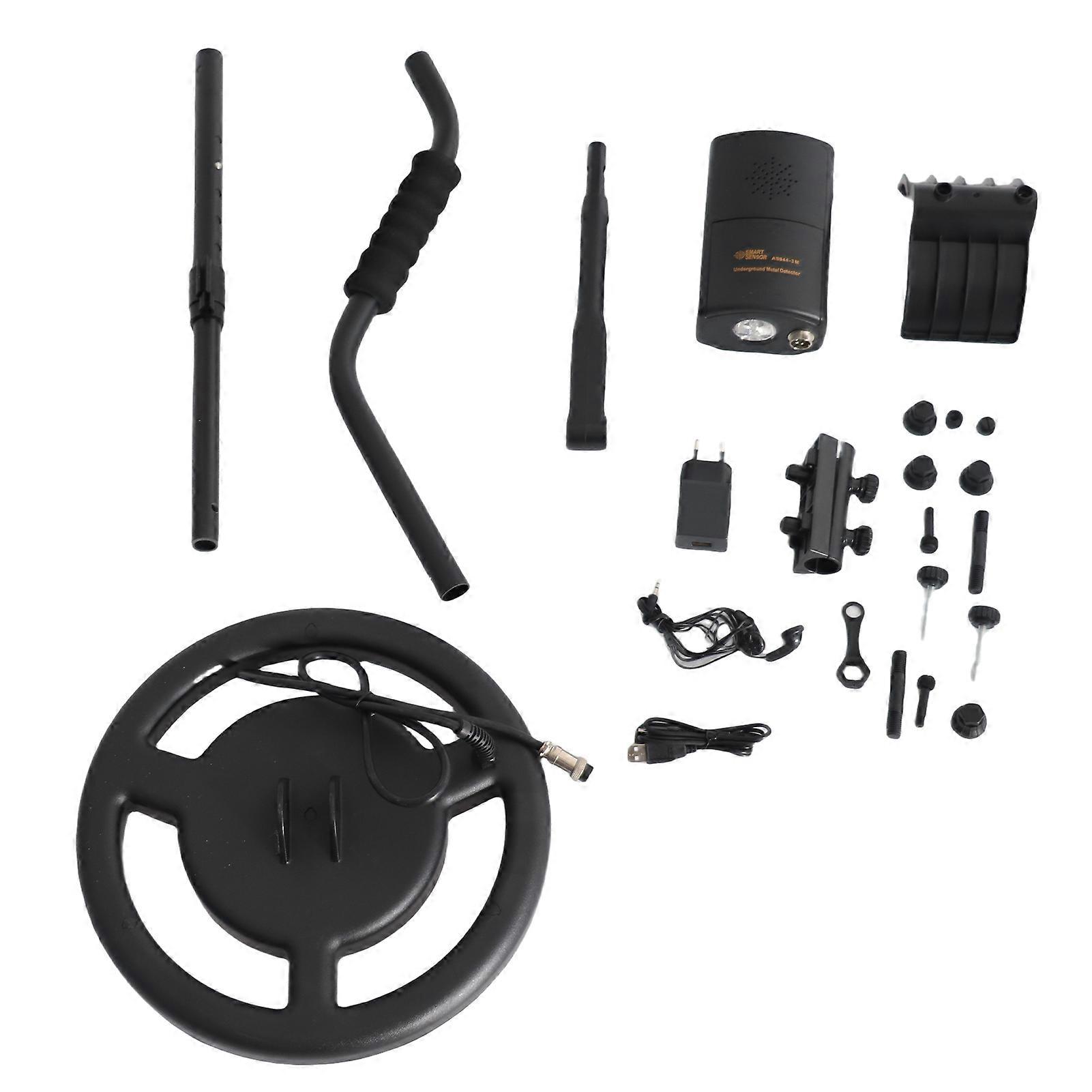 Professional Underground Metal Detector Lightweight High Sensitivity Ground Gold Nugget Detector with Adjustable Sensitivity for Treasure Hunting