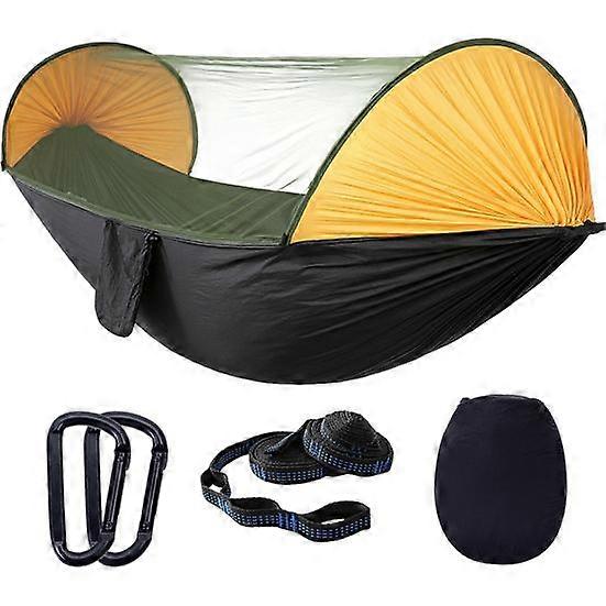 Comfortable Camping Hammock Anti-tear Practical Outdoor Anti-mosquito Net Sleeping Bag Patio for Backyard Relaxed